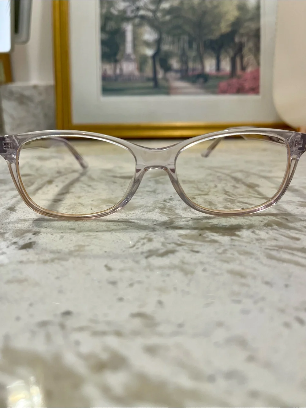 Swannies Crystal (Diamond) Blue Light Glasses from the Swanwick Focus Collection